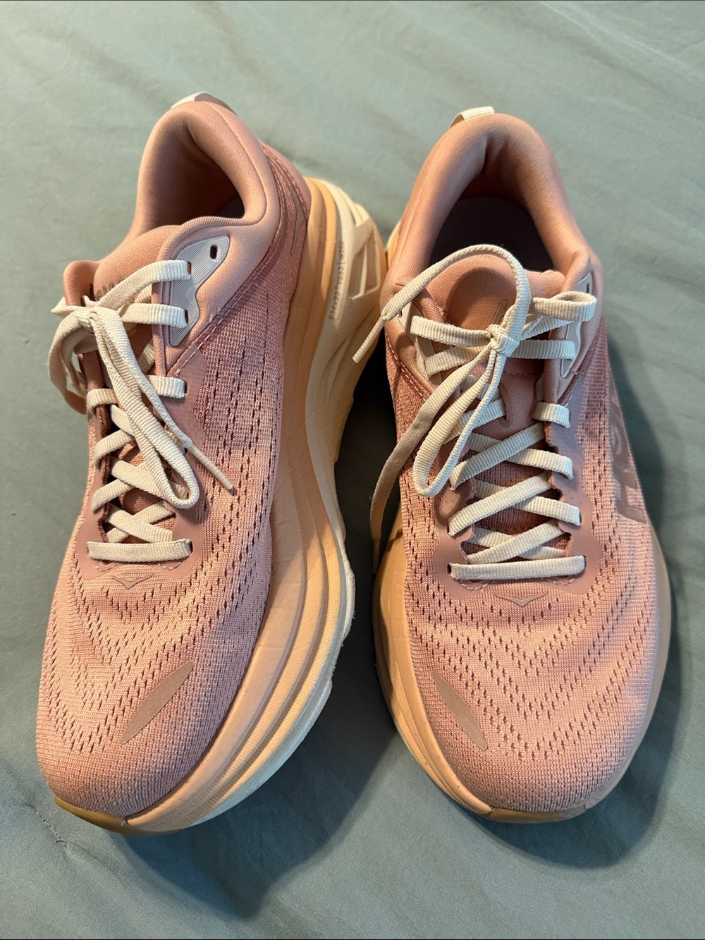 Hoka Bondi 8 Sandstone/Cream Running Shoes